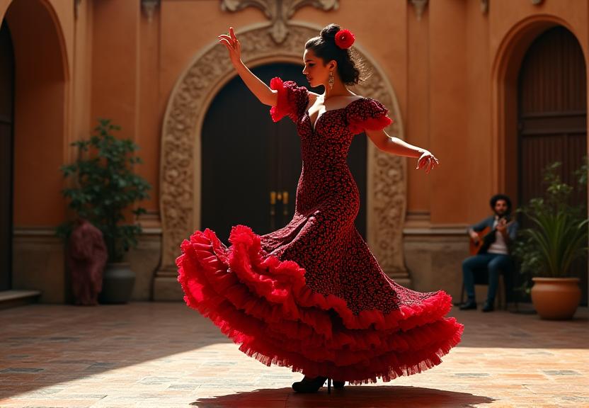 Flamenco privado en palacio de Sevilla